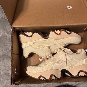Sorel Cream and Tan Women's Sneakers